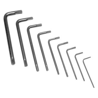 Performance Tool® - 9-Piece T10 to T50 Torx Key Set
