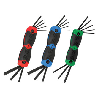 Performance Tool® - 3-Piece SAE/Metric Folding Torx Keys