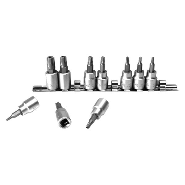 Performance Tool® - 3/8" Drive Metric Torx Bit Socket Set 10 Pieces