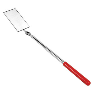 Performance Tool® - 19.25" 2" x 3-1/2" Rectangular Telescoping Inspection Mirror