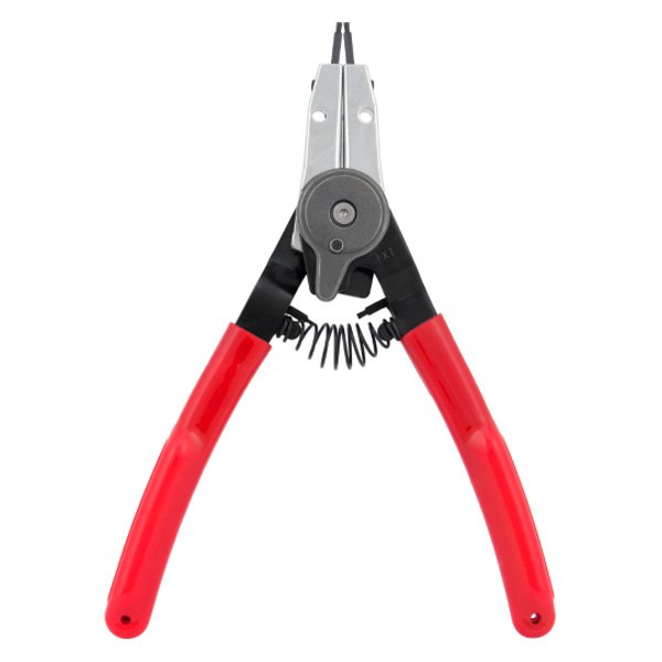 Performance Tool® - 5-piece 90° Straight & Bent 1.2 to 1.8 mm Replaceable Tips Internal/External Spring Loaded Reversible Snap Ring Pliers Kit