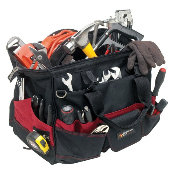 Performance Tool® - 36-Pocket Wide-Mouth Opening Tool Bag