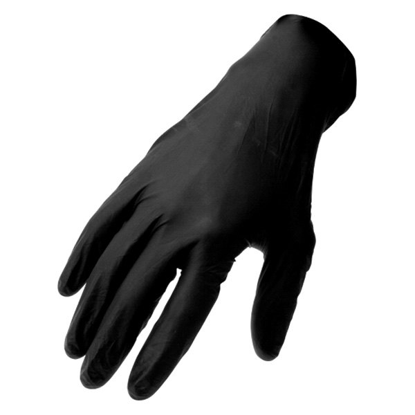 Performance Tool® - Medium Powder-Free Black Nitrile Disposable Gloves