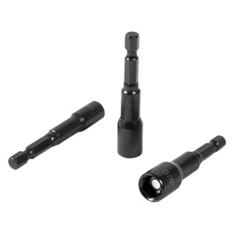 Performance Tool® - SAE Quick Change Magnetic Nutsetter Set (3 Pieces)