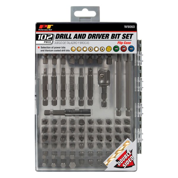 Performance power drill bit set discount