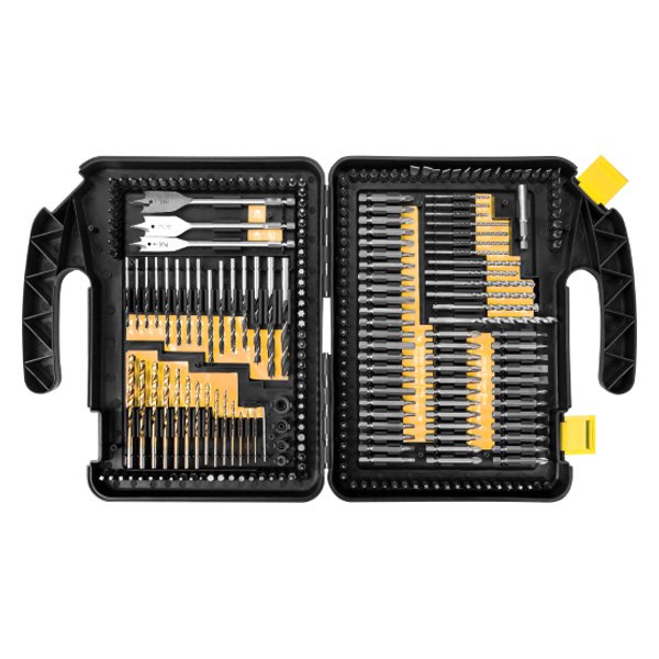 Performance Tool® - 253-Piece HSS Driver & Drill Bit Set with Heavy Duty Carrying Case