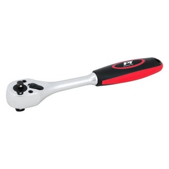 Performance Tool® - Mixed Drive Size Drive Double End Head 72 Teeth Cushion-Grip Ratchet