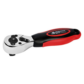 Performance Tool® - Mixed Drive Size Drive Double End Head Cushion-Grip Ratchet