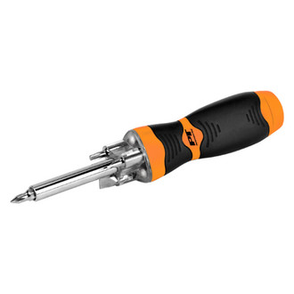 Performance Tool® - 5-piece Multi Material Handle LED Light Multi-Bit Screwdriver Kit