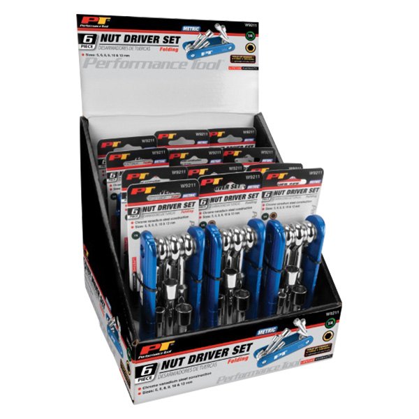 Folding Nut Driver Set MM (6-Piece) Folding Nut Driver Set MM (6-Piece)