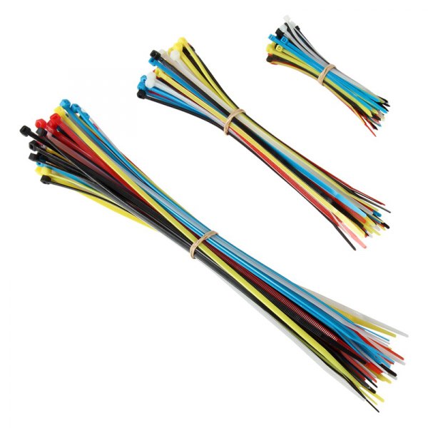 Pilot® - 4" to 11" Nylon Multi-Color Cable Ties Set