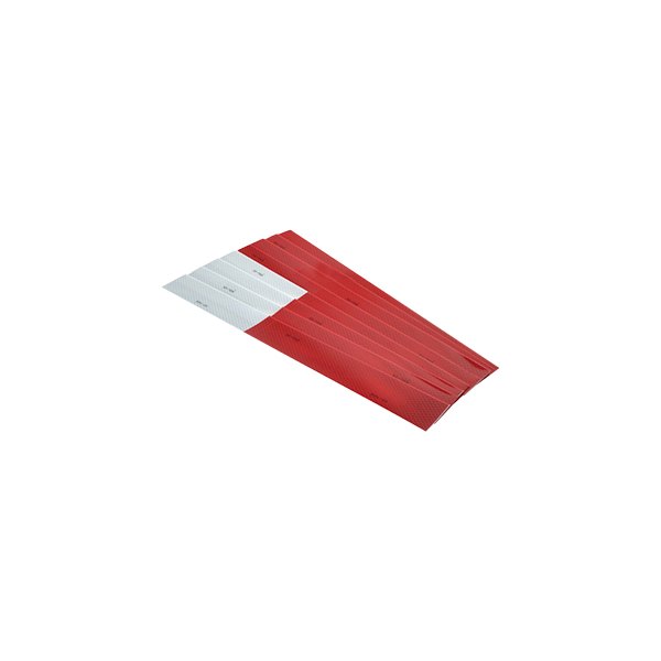 Pilot® - 1.5' x 2" Red Conspicuity Reflective Strips (4 Pieces)