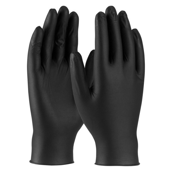 PIP® - Ambi-dex Turbo™ Large Powder-Free Black Nitrile Disposable Gloves