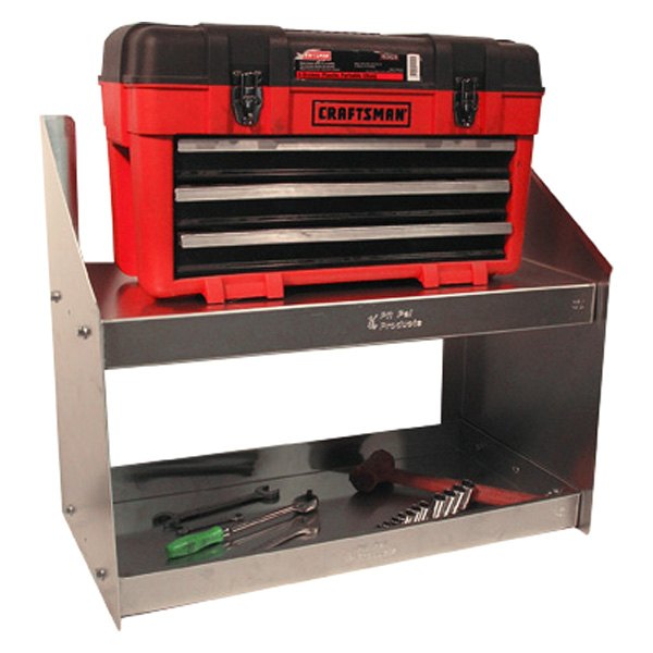 Pit Pal® - 2-Shelf Tool Box Cabinet (28"W x 18"H x 13.5"D)
