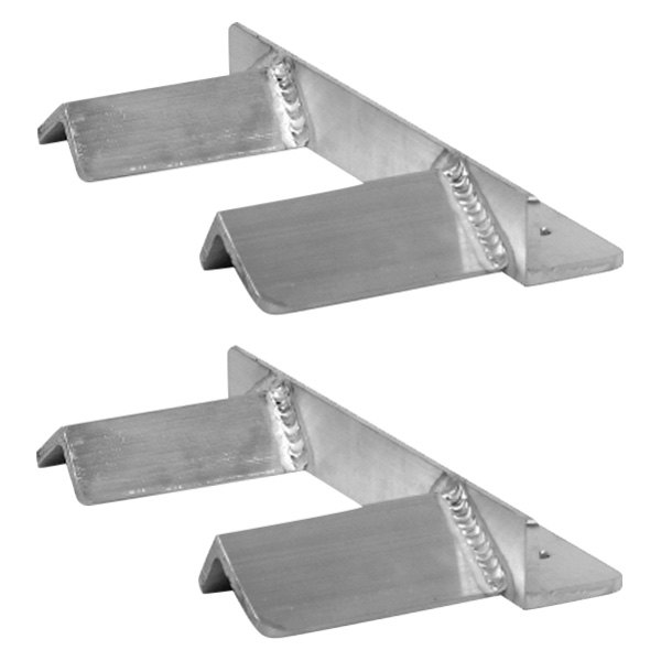 Pit Pal® - Aluminum Chocks (6" W) for Rolling Tool Cabinet