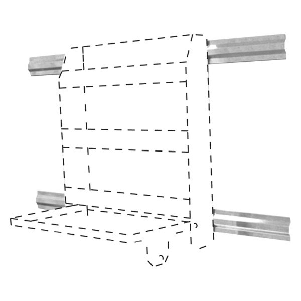 Pit Pal® - Aluminum Channel Kit with Screws (48"W x 3.25"H)