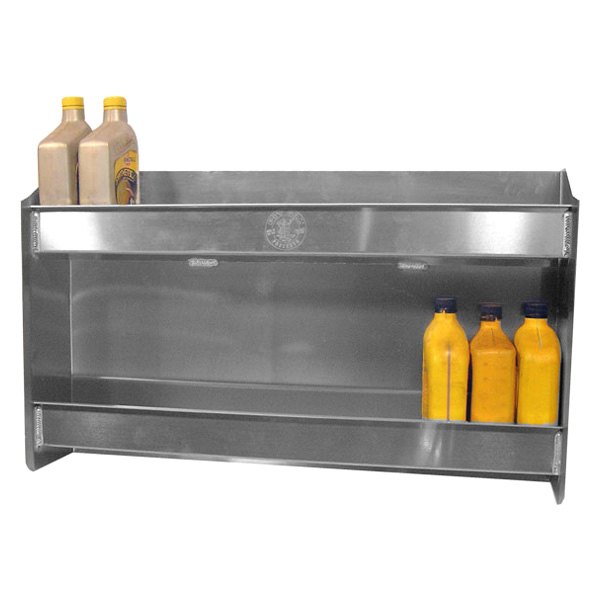 Pit Pal® - 2-Shelf Oil Bottle Cabinet (31"W x 16"H x 6"D)