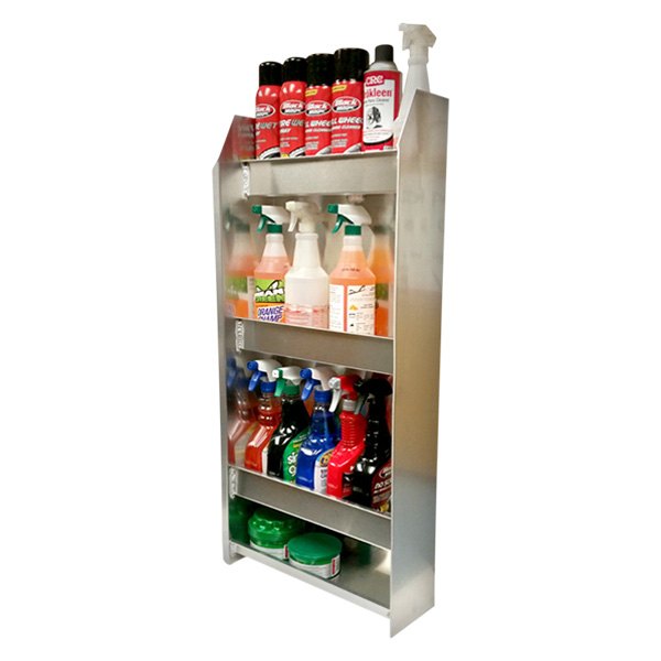 Pit Pal® - 4-Shelf Aerosol Cabinet (16.5"W x 36"H x 6.25"D)