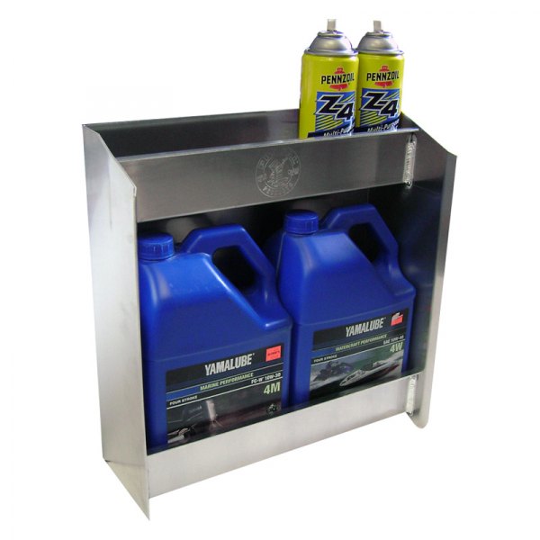 Pit Pal® - 2-Shelf Oil and Aerosol Cabinet (15.625"W x 18"H x 6")