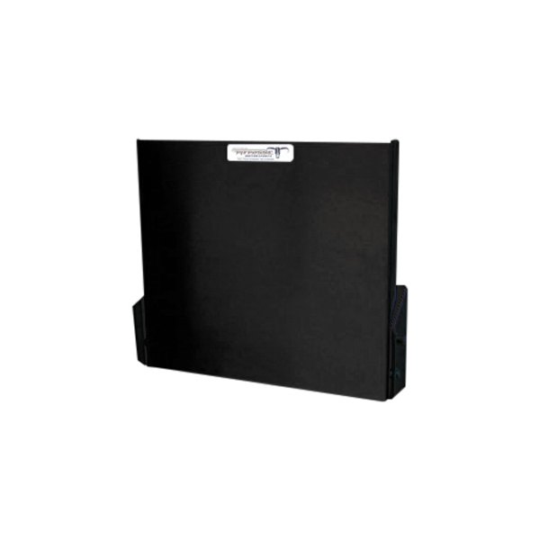 Pit Posse® - Black Aluminum Flip Out Shelf Tray (16"W x 14"D)