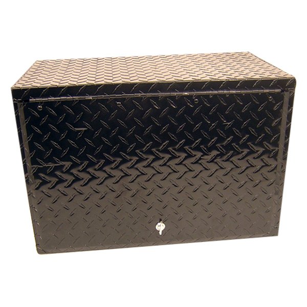 Pit Posse® - 1-Shelf 1-Door Black Overhead Cabinet (24"W x 16"H x 14"D)