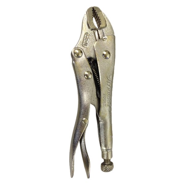 Pit Posse® - Metal Handle Curved Jaws Locking Pliers