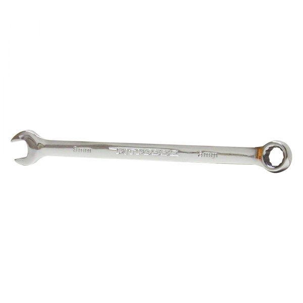 Pit Posse® - 8 mm 12-Point Angled Head Chrome Combination Wrench