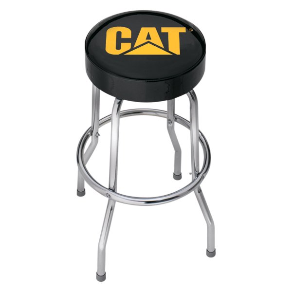 Plasticolor® - Black "CAT" Logo Garage Stool