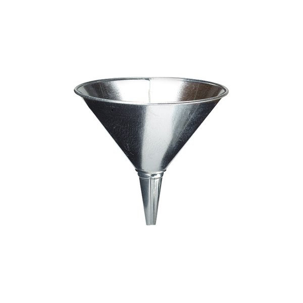 Plews® - 0.3 gal Gray Galvanized Steel Utility Funnel