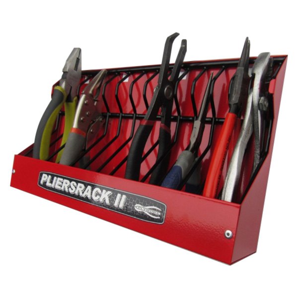 Plyworx® PLR14 - PliersRack II™ 14-Slot Red Pliers Rack 