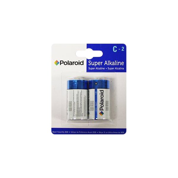 Polaroid® - C 1.5 V Alkaline Primary Batteries (2 Pieces)