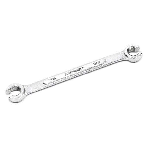 Powerbuilt® - 3/8" x 7/16" SAE Flare Nut Wrench