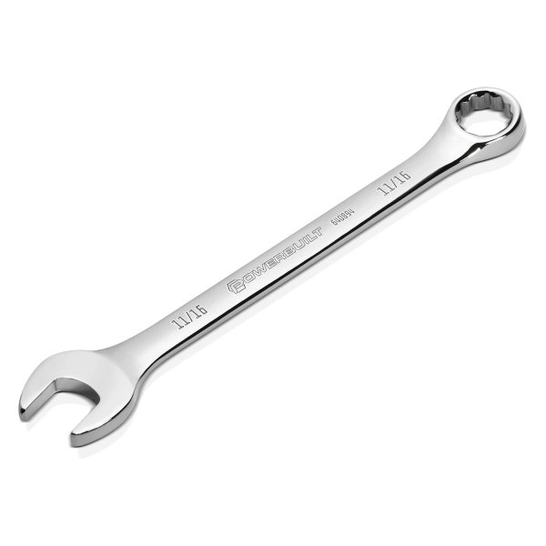 Powerbuilt® - 11/16" Fully Polished SAE Combination Wrench