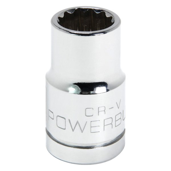 Powerbuilt® - 1/2" Drive 1/2" 12-Point SAE Shallow Socket