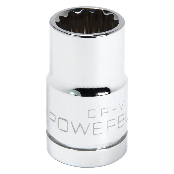 Powerbuilt® - 1/2" Drive 9/16" 12-Point SAE Shallow Socket