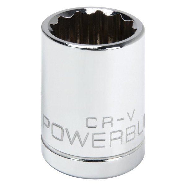 Powerbuilt® - 1/2" Drive 20 mm 12-Point Metric Shallow Socket