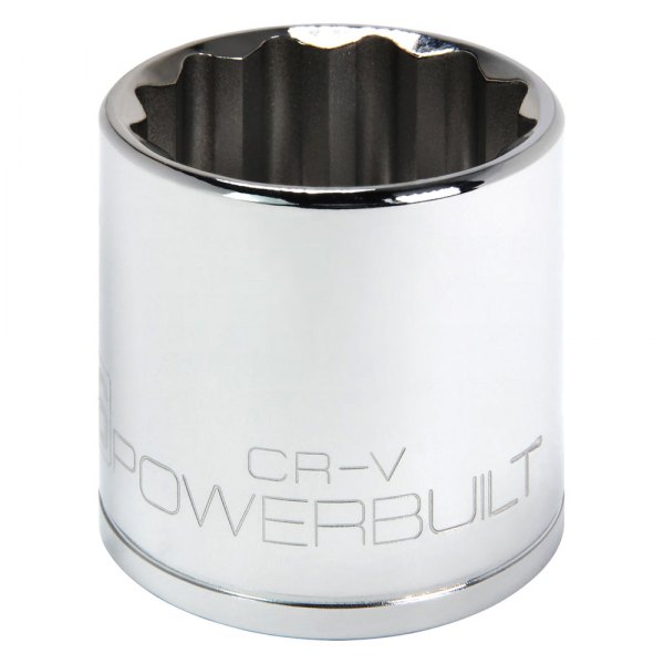 Powerbuilt® - 1/2" Drive 36 mm 12-Point Metric Shallow Socket