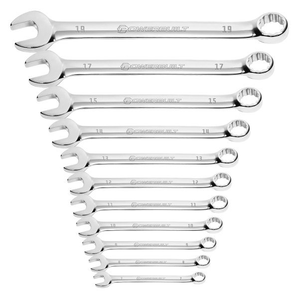 Powerbuilt® - 11-Pc Metric Combination Wrench Set