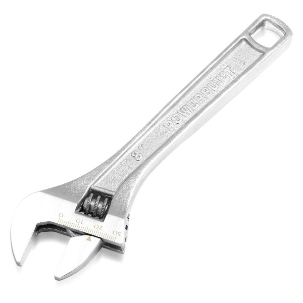 Powerbuilt® - 8" Adjustable Wrench