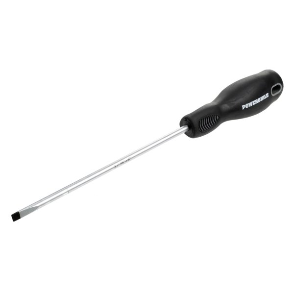 Powerbuilt® - Pro Tech 3/16" Flat Screwdriver with Double Injection Handle