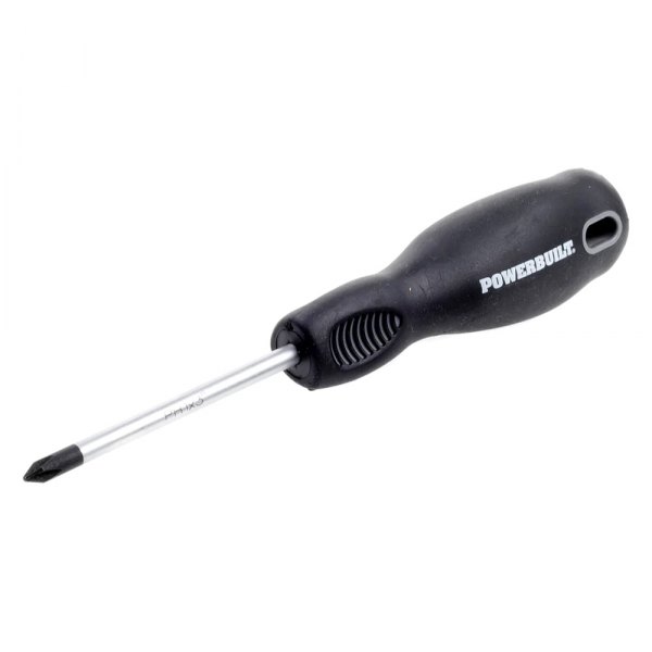 Powerbuilt® - Pro Tech #1 Phillips Screwdriver with Double Injection Handle
