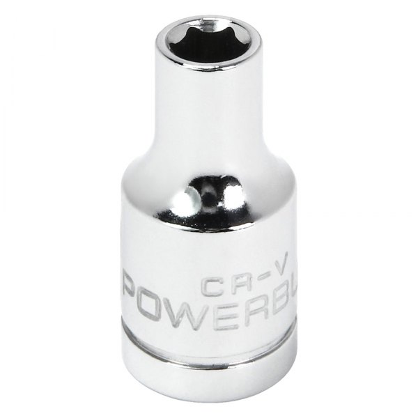 Powerbuilt® - 1/4" Drive 4.5 mm 6-Point Metric Shallow Socket