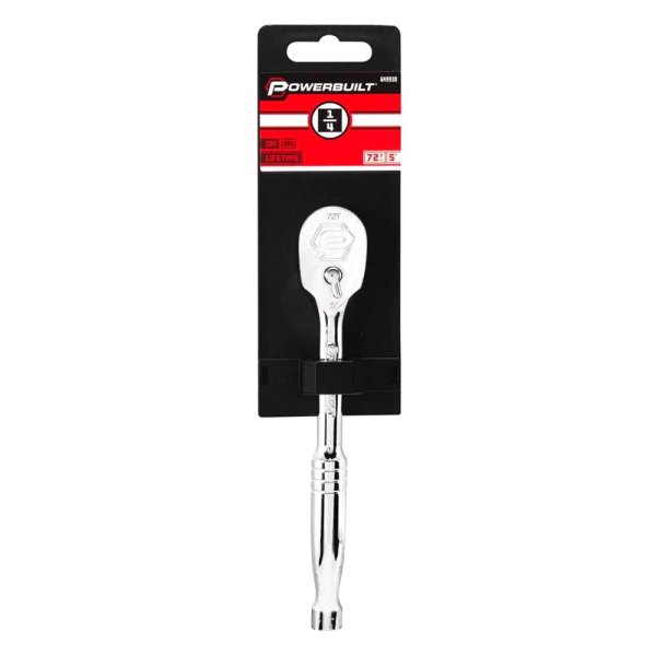 Powerbuilt® - 1/4" Drive 72 Tooth Sealed Head Ratchet