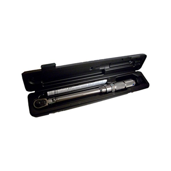 Precision Instruments® - 3/8" Drive SAE 15 to 100 ft-lb Adjustable Flexible Head Click Torque Wrench