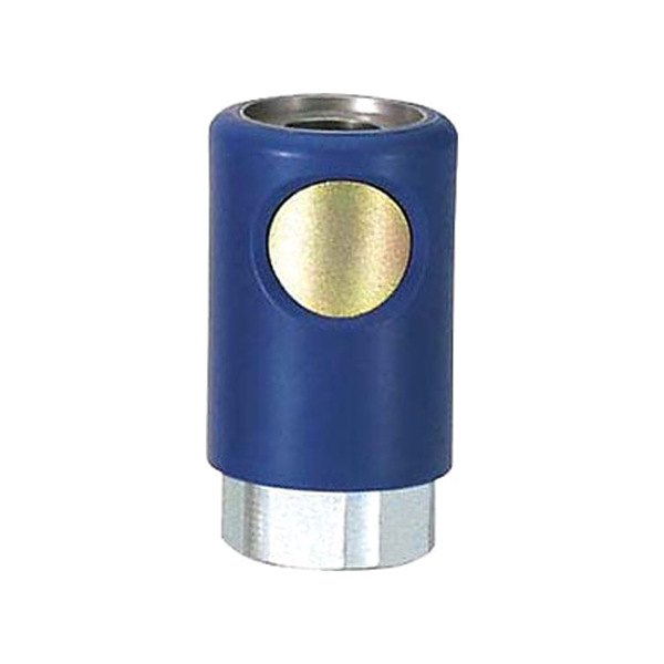 Prevost® - A-Style 1/4" (F) NPT x 1/4" 25 CFM Composite Push Button Regular Quick Coupler Body