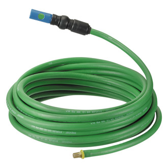 Prevost® - 3/8" x 35' High Flow Swivel Coupler Green Rubber Air Hose