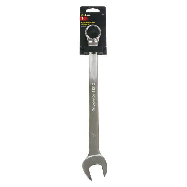 Pro-Grade® - 1" 12-Point Straight Head Chrome Combination Wrench