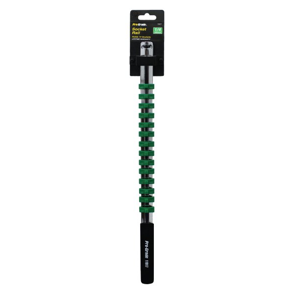Pro-Grade® - 1/4" Drive 14-Slot Socket Rail