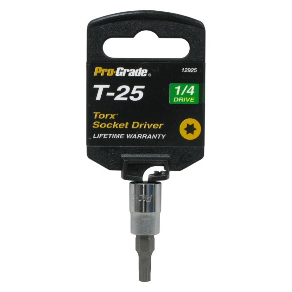 Pro-Grade® - 1/4" Drive T25 Torx Bit Socket