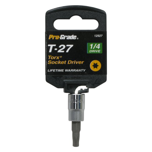 Pro-Grade® - 1/4" Drive T27 Torx Bit Socket